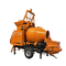 Concrete mixing and conveying integrated pump diesel 142 horsepower Stirring capacity 500L mixing pump